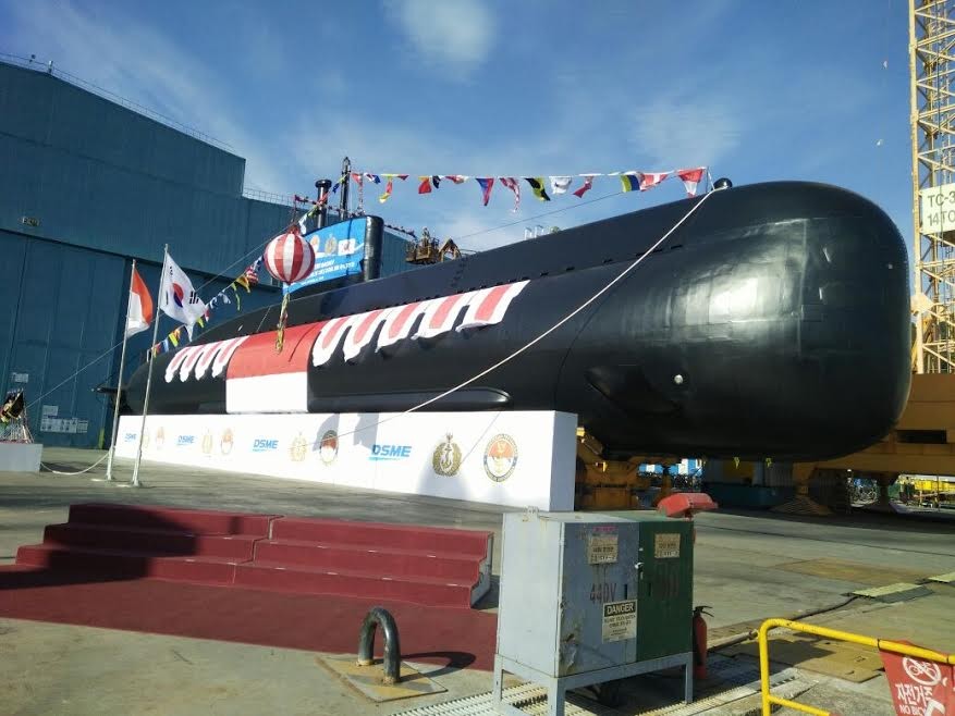 Brand new South Korean-made submarine joins Indonesian ...