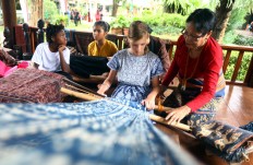 The festival aims to get students ranging from four to 12 years old acquainted with Indonesian culture through various activities.