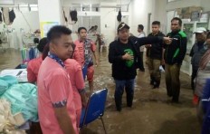 Gorontalo hospital flooded, dozens of patients moved