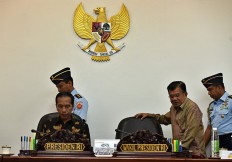 Jokowi to lead Cabinet meeting on land reform and energy 