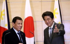 Japan, Philippines reaffirm rule of law in South China Sea