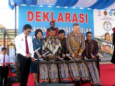 US supports school literacy movement in N.Sumatra