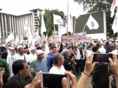 Istiqlal, Police forbid rally to defend Rizieq