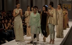 Pakistani gang rape victim walks the fashion runway