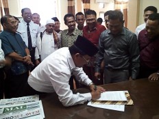 Religious groups to leave Ahok’s alleged blasphemy to law enforcers