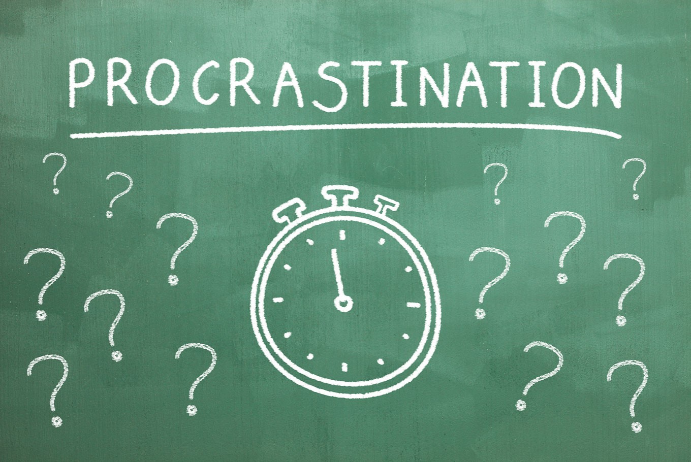 What you can do if you're tempted to procrastinate