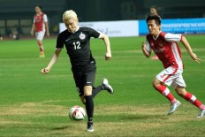 Indonesian, South Korean celebrities compete in soccer face-off