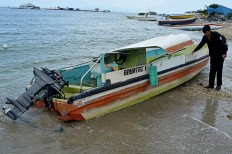 Japanese man dies in boat accident