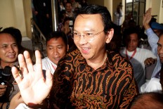 Ahok still eligible if named suspect: KPUD