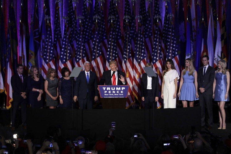 Trump wins White House in astonishing victory 