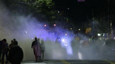 Trump victory sets off protests in California, Oregon 