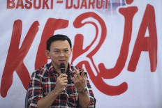 Ahok says he will accept whatever decision police come to after investigation