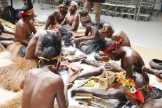 Papuan Kamoro art set for exhibition in Jakarta