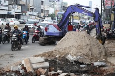 Not enough fund for Jakarta sidewalk development: Bina Marga 