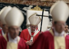 Pope says sleeping 'like a log' helps him handle stress 