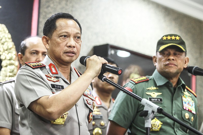Cops talk tough on Dec. 2 rally