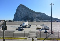 Gibraltar tops list of cities with most-central airports