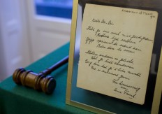 Poem signed by Anne Frank sells for nearly $150,000 