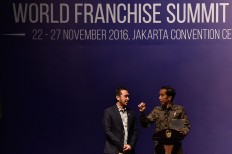 Franchises help support economy: Jokowi