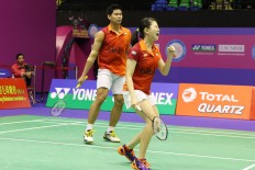 Mixed doubles pair Jordan/Debby advance at Hong Kong Open 
