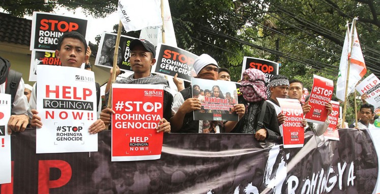 Rally calls for revocation of Aung San Suu Kyi's Nobel Peace Prize