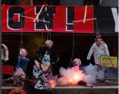 Don't get nostalgic: Punk music memorabilia burned in London