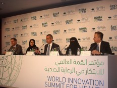 Doha summit highlights need of innovation to meet health challenges 