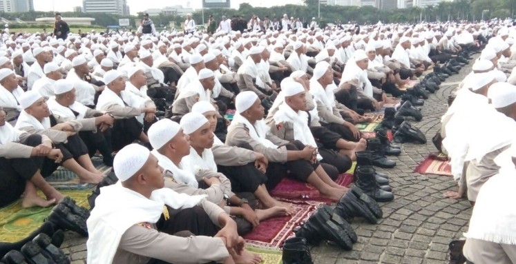 #212Rally: Jakarta this morning