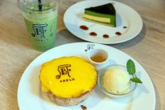 Japanese cheese tarts are all the craze these days