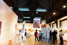Heritage comics on display at Jakarta cultural center