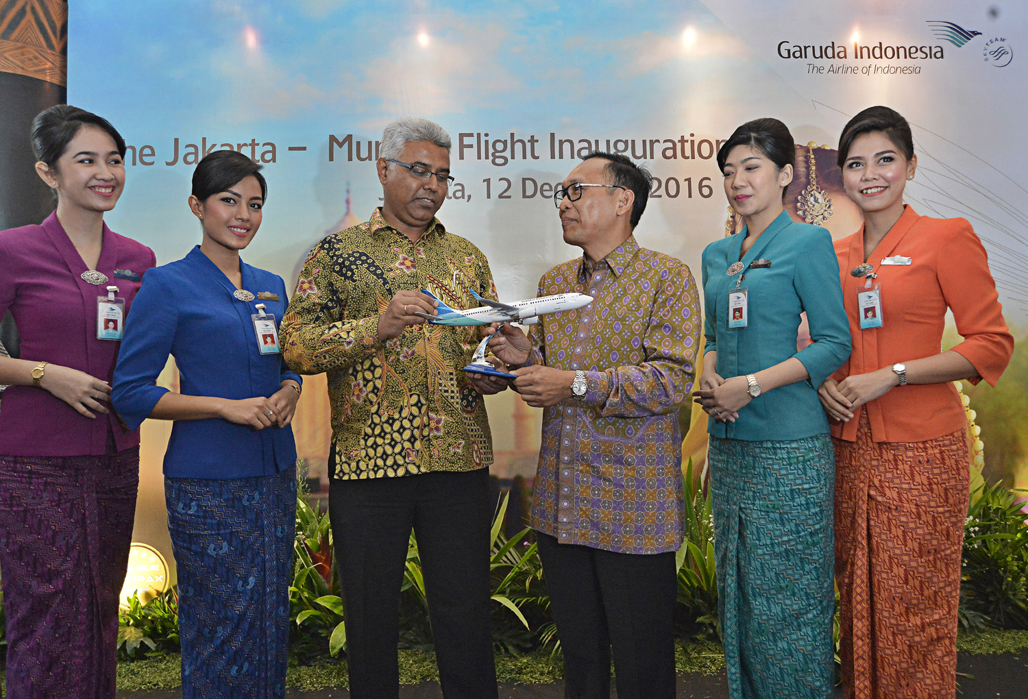 Garuda kicks off Jakarta-Mumbai flight - Business - The Jakarta Post