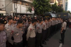 Police remain vigilant in areas with tight election margins