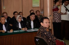 Ahok’s next trial hearing not to be aired on TV