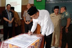 Bandung mayor forms tolerance task force following intolerant incidents