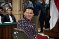 Prosecutors to present 5 witnesses against Ahok at Tuesday's hearing