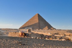 Marveling at Egypt's historic civilization, man-made structures