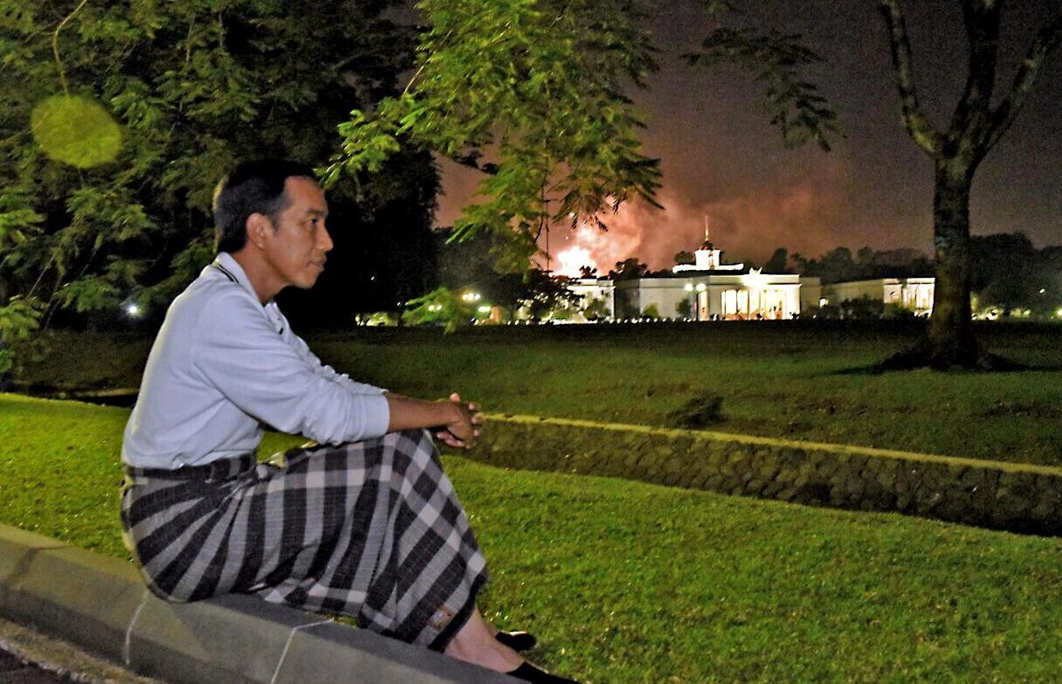Jokowi questions Indonesia's slow economic growth