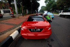 West Jakarta to collect tax arrears for hundreds of rental cars