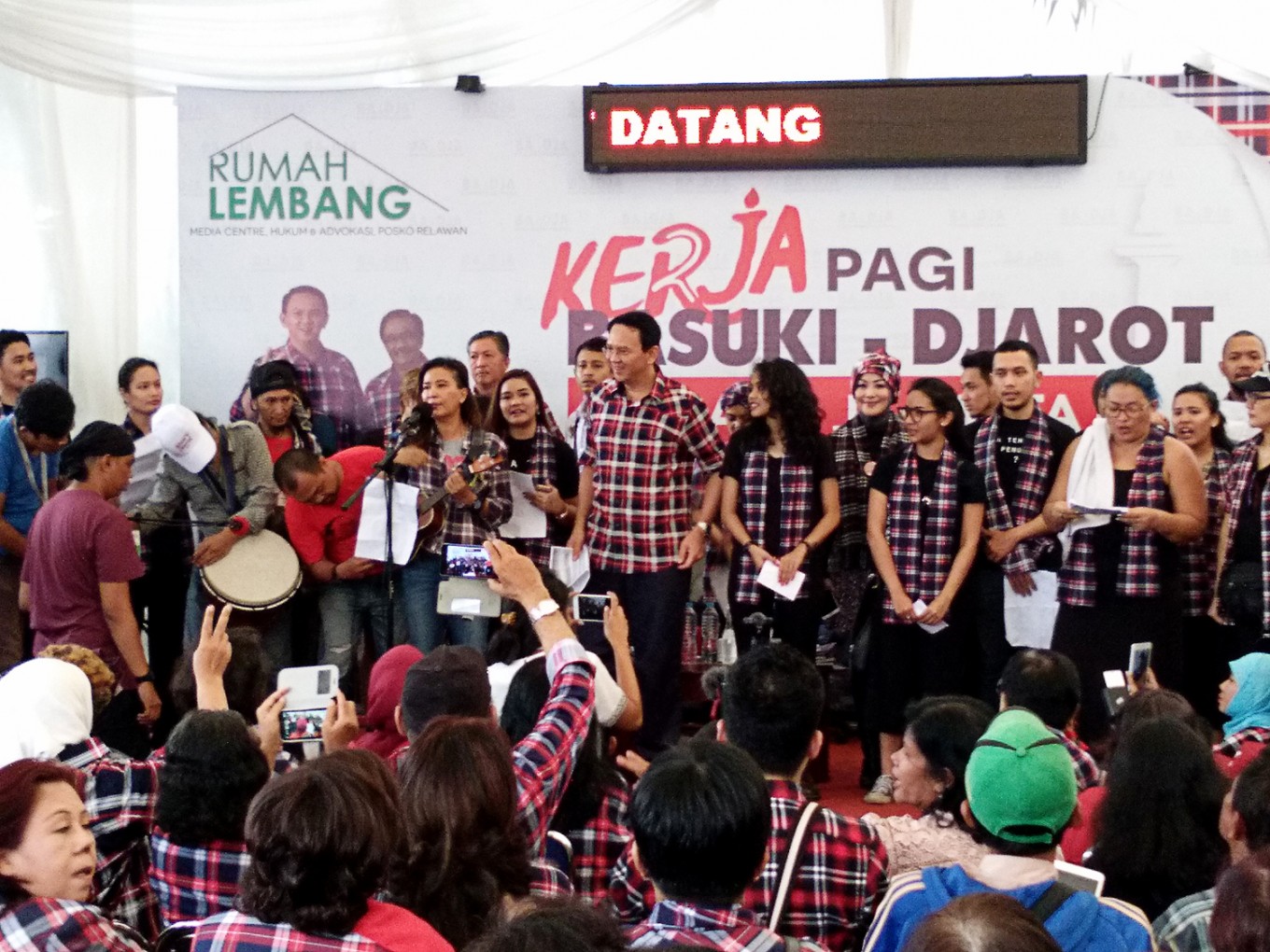 Ahok Unfazed By Fitsa Hats Police Report National The Jakarta Post