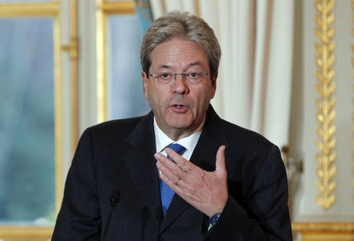 Italy's premier hospitalized, reported in good condition