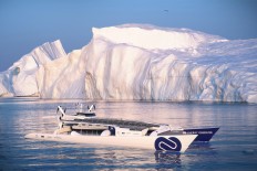 Zero-emission boat prepares for round-the-world odyssey 