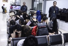 Dozens of women arrested for allegedly working illegally at nightclubs