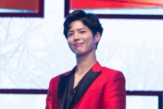 Thousands of fans meet Park Bo-gum in Jakarta