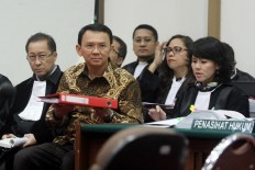 Officer admits making errors in filing report for Ahok’s alleged blasphemy
