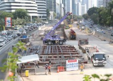Narrow lanes on Jl. Fatmawati to remain open during MRT construction