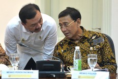 Wiranto calms fear over weapon shipment rumor