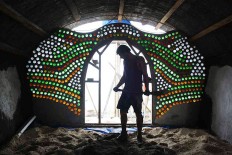 The birth of a new living organism: Indonesia's first Earthship