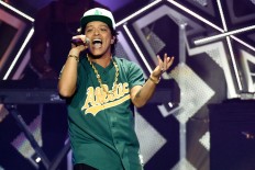 Bruno Mars will perform at the Grammy Awards next month 