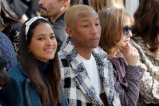 Pharrell Williams, wife welcome triplets to join son, 8 
