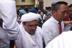 Rizieq to file pre-trial motion this month, lawyer says